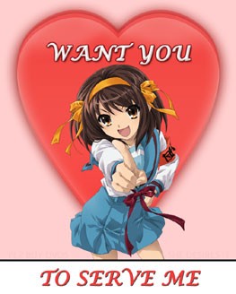 Haruhi Valentines Greeting